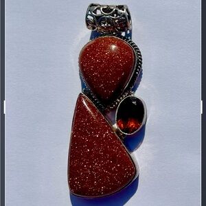 Goldstone Pendant